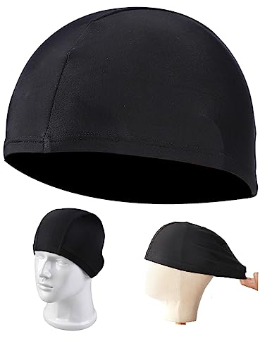 LJFEA 1PCS unisex gorro de baño señoras gorro de baño elástico gorro de baño niñas pelo largo hombres niños niños