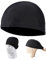 LJFEA 1PCS unisex gorro de baño señoras gorro de baño elástico gorro de baño niñas pelo largo hombres niños niños