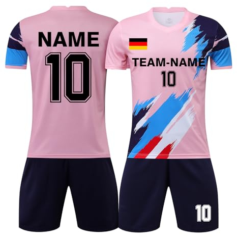 ORYG Personalisierte Fußballtrikots Männer Kinder Sport Fußball Shorts Anzug Erwachsene Team Training Fußball Uniform