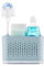 Minky Slimline Sink Tidy With Removable Drip Tray, Kitchen Storage Organiser, Brush and Sponge Holder, Cleaning Organiser, Made in The UK (Slate Blue)