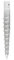 Wovar Vis de fondation acier galvanisé 63.5 x 580 mm - Par Pièce