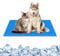 SUOXU Large Dog Cooling Mat 50x60cm,Non Toxic Gel Self Cooling Pet Cooling Mat,Gel Cooling Pad for Dogs and Cats Indoors, Outdoors, and Crates in Hot Summer (M)