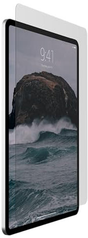 URBAN ARMOR GEAR Screen Shield Tempered Glass für Apple iPad Air 13 (M3 / M2-2025/2024) Displayschutzglas (Doppelt gehärtetes Glas, Anti-Fingerabdruck, Inkl. Montagekit, Ultra klar)