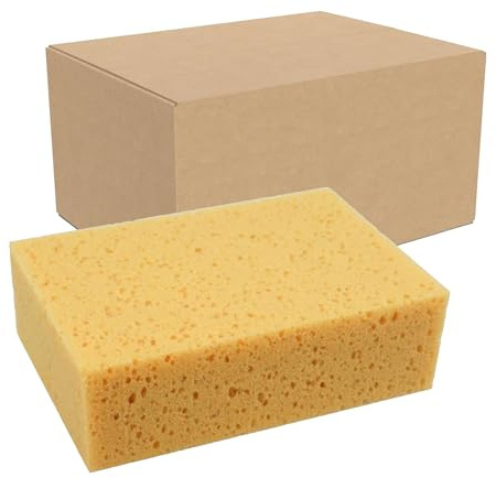 Großpackung Malerschwamm Tafelschwamm für Fließen Fugen Auto Haushalt klein (15,4 x 10,2 x 4,5 cm, 25, stück)