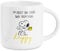 Peanuts Snoopy Tasse à Café en Céramique, Tasse Cappuccino ou Mug à Thé, Cadeau Femme, Ado, Maman, Épouse - Idéal Travail et Maison (Blanc/Jaune Coffee, 400ml)