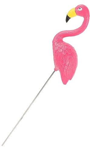 KITANDOVE Showcase Flamingo Dekofigur Resin Für Garten Und Balkon Wetterfeste Flamingo Dekoration Für Hochzeiten Und Gartenpartys Für Kreative Innen Und Außendekoration