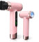 Seche Cheveux sans Fil Rechargeable, 15000 MAh SèChe Chev Fil Rechargeable avec Chargement USB Sèche-Cheveux à Batterie à Vent Froid et Chaud pour Voyage Camping (Plnk)