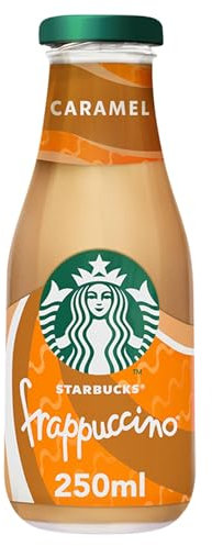 Starbucks Frappuccino Caramel Flavoured Milk Iced Coffee No Added Sugar* 250ml