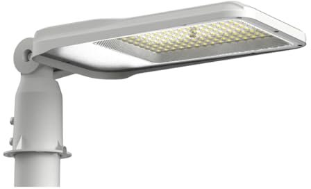 LUXULA LED Straßenleuchte 100W 12000lm - 4000K Neutralweiß - IP65 Außenleuchte - Mast- und Wandmontage - LED Wegeleuchte Mastaufsatzleuchte für Ø 60mm Mast - Straßenbeleuchtung