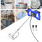 Malaxeur Électrique 2600W Mélangeur de Ciment à 6 Vitesses Mélangeur de Plâtre Mélangeur de Peinture Malaxeur Mortier Colle,pour Mélanger le Fourrage/Plâtre/Peinture/Mortier/Ciment/Béton