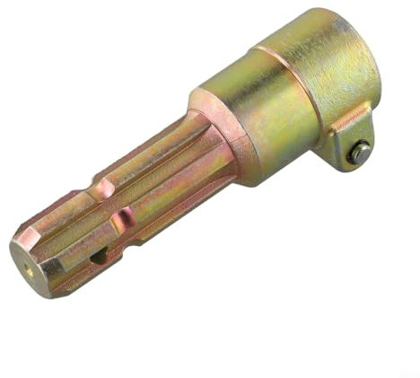 Adaptateur d'extension de prise de force pour tracteur, avec un design à 6 cannelures de 2,5 à 96,5 cm, pour des connexions sécurisées et une protection de boîte de vitesses