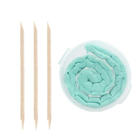 Spatola di pulizia profonda per orologi da polso, efficace spatola per la pulizia dell'orologeria, set di pulizia ecologico | Massa di riparazione per orologio da polso, mastice in gomma per la