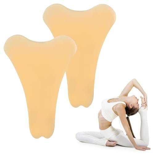 NICEIN 2PCS Silikon Camel Toe Concealer,Wiederverwendbarer Camel Toe Slip,Selbstklebender Anti Cameltoe Slip,Bequemer Cameltoe Einlage,die Leggings Jeans Besser Sitzend Machen,für Badeanzüge (Silikon)