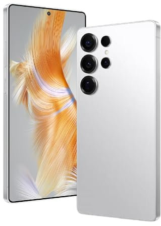FOXIONO Sblocca telefono, schermo da 6,75 pollici, 5MP+16MP, doppia SIM card, 4RAM+64GROM, espansione da 256 GB, globale 4G LTE, CPU ad alta velocità 8-core (light grey)