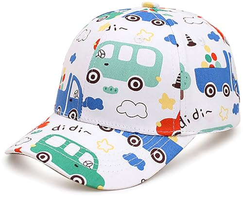 XYIYI Kinder Baseballmütze Baumwolle Sonnenhut Einstellbare Trucker Hüte Sport Visor Cap für 2-8 Jahre Jungen Mädchen