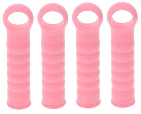 IMIKEYA 4pcs Commercial Mop Rod Handle Replacement Broom Gripper Socket Mop Stick Dustpan Rod Handle Grip Plastic Sweeping Broom Grip