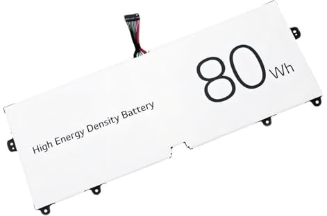 Batteria for laptop LBV7227E 7,74 V 80 Wh, compatibile con LG gram 15 16 17 2020 2021 15Z90N 17Z90N 16ZD90P 16Z90P 16Z90PC 16Z90PG 17Z90P