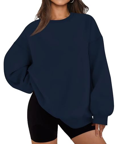 LACOZY Women's Long Sleeve Sweatshirts Crewneck Oversized Pullover Sweaters | LACOZY Women's Long Sleeve Sweatshirts Crewneck Oversized Pullover Sweaters