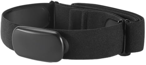 MeevrgR Smart Heart Rate Monitor for Cycling and Fitness Training with ANT+ and Bluetooth 4.0 Compatibility, IP67 Waterproof, for and for WAHOO for Bike Computers, Black