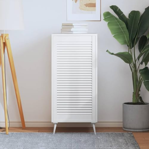 Kaloriko Puerta de armario con diseño de láminas de madera de pino maciza, 99,3 x 49,4 cm, repuesto para puerta de muebles de cocina, puerta corredera, puerta plegable, puerta giratoria, renovación
