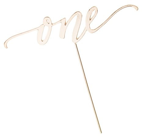 Sharplace Strass Torten Topper Muster zum Auswahlen, Gold one, 14 x 14 x 0,2 cm