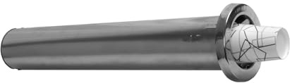 San Jamar C6200C Stainless Steel In-Counter 6-10 oz. Cup Dispenser