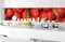 Dimex Küchenrückwand Folie selbstklebend ERDBEEREN | Klebefolie - Dekofolie - Spritzschutz für Küche | Made in EU - 350 cm x 60 cm