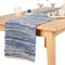 Denim Chindi Baumwolle Tischläufer - 36x183 cm Blau Modern Esstischläufer Dekorative Indische Küchen und Kaffeetischläufer für Hochzeit Party