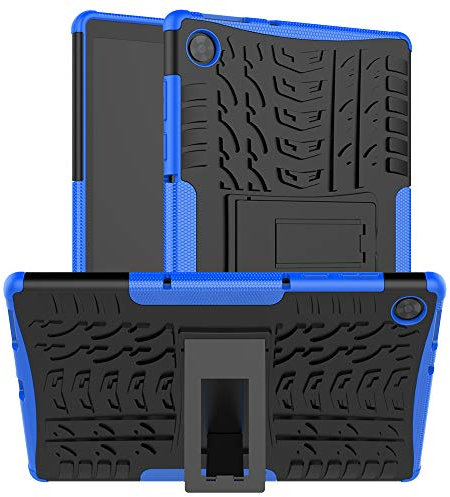 XITODA Case for Lenovo Tab M10 HD 2nd Gen TB-X306X/TB-X306F, Hybrid PC + TPU Protective Case with Stand for Lenovo Tab M10 HD 2nd Gen 10.1-Inch Tablet Cover Protection,Dark blue