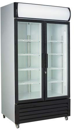 Armoire Vitrine à Boisson - 670 litres - Combisteel - R290 2 Portes Vitrée