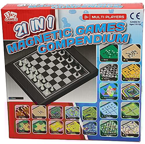 A to Z 8897 21 In 1 Family Games Compendium Comendium Age 3+