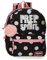 Movom Free Dots Kleiner Rucksack Schwarz 27x32x10 cms Polyester 8.64L