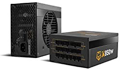 NOX XTREME PRODUCTS Hummer X 850W 80 Plus Gold -NXHUMMERX850WGD- Fuente de alimentación 850W, ATX 12V, Ventilador ultrasilencioso de 120mm, condensadores electrónicos japoneses certificados, Negro