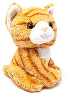Cornelißen Kuscheltier - Katze braun - 23 cm