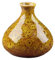 Panonw Bunte Mini-Blumenvase, einzigartiges glasiertes Design, Keramik, dekorative Vase, moderne Blumenvase für Heimdekoration, Tafelaufsätze, Wohnzimmer, Küche, Hochzeit (gelb)