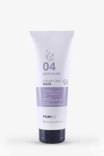 Puring 04 Keepcolor Color Care Mask 250 ml | Farberhaltende Maske ideal für coloriertes oder gesträhntes Haar