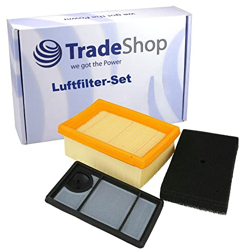 Trade-Shop Luftfilter-Set (Hauptfilter, Innenfilter, Vorfilter) für Stihl Trennschleifer Trennsägen wie TS400 ersetzt 4223-140-1800 4223-141-0300