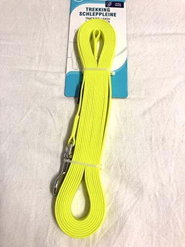 Petlando Trekking PVC-Schleppleine gelb 5 m / 10 mm