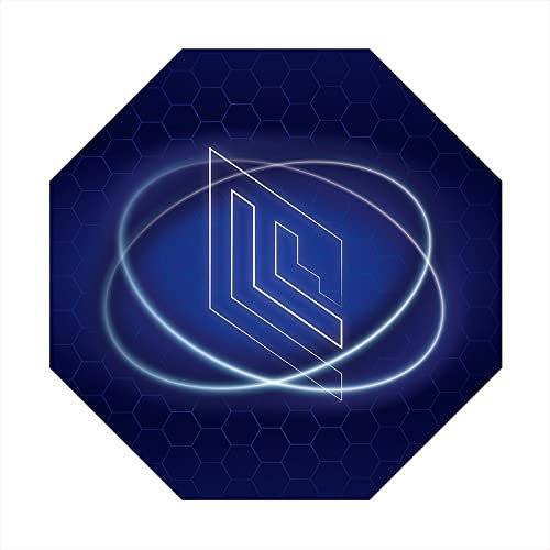 Noua Spades FloorPad Tappeto Gaming da Pavimento per Sedia da Gioco Ufficio con Base Antiscivolo Antigraffio Protezione Resistente all’Acqua