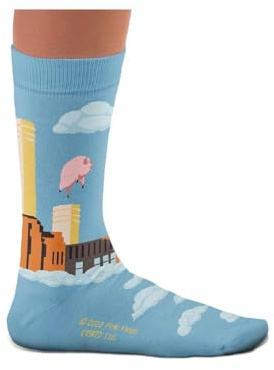 Sock Affairs Pink Floyd Socks Collection – Dark Side, Division Bell, Animals – Gifts for Music Lovers, Cotton Socks, 2 Sizes, 4-7 and 7½-11½