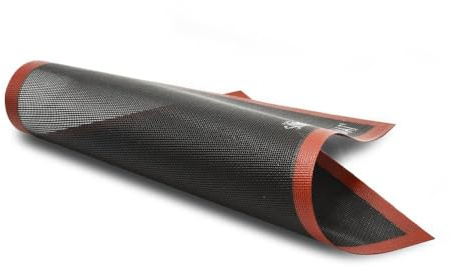 Tappetino in silicone microforato, ideali per la cottura di éclair, petits-four, pane e pizza, dimensioni disponibili 30x40 cm, 52x31,5 cm e 60x40 cm (60 x 40 cm)