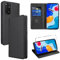 Vauki Hülle Leder für Xiaomi Redmi Note 11/Note 11S 4G Handyhülle mit 1 Schutzfolie, Standfunktion Kartenfach Wallet Schutzhülle Flip Case Cover Stoßfeste Klapphülle für Redmi Note 11 6.43,Schwarz