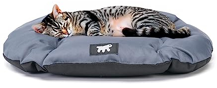 Ferplast Hundekissen Hundesofa Hundebette für Große Hunde Hundekorb Abnehmbarer Bezug Orthopädisches Hundebett Hundematratze Waschbar Hundematte Wasserdicht 110 x 70 x h 8 cm. Grau