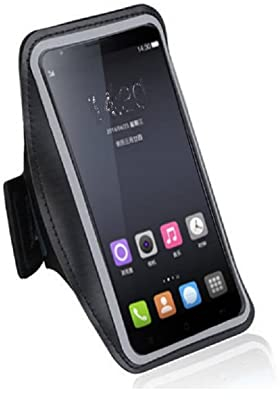 DFV mobile - Armbandtasche Sport Armband Berufsausrüstung Wasserabweisende aus Neopren für Murena One (2022) - Schwarz