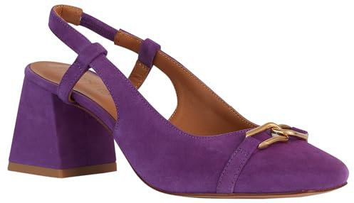 Geox D Coronilla, Pompa Donna, Viola, 38 EU