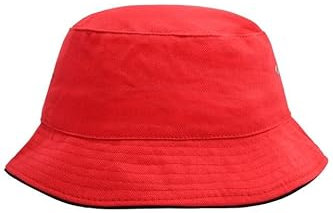 Trendiger Hut aus weicher Baumwolle red/Black, Gr. L/XL