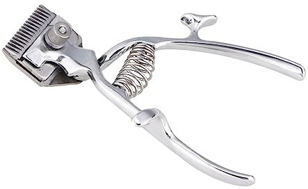 Angoily Manueller Haarschneider Edelstahl Hundeschermaschine Schermaschine Hund Sehr Leise Schermaschine Mechanisch