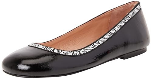 Love Moschino Ballerinas Damen Schwarz 38 EU