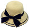 MILAX Frauen Strohhut Faltbar Bohemia Wide Rand Sonnenhut Strohhut Damen Mit Breiter Krempe Faltbar, Boho, Sommer, Damen, Lsf 50, Sommerhut, Faltbar, Aufrollbar, Strandhut, Sonnenhut, Strohkappe