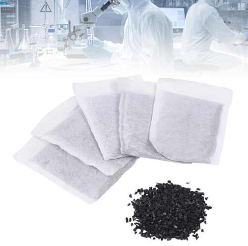 HINOPY 20 compresse di carbone attivo, filtro ai carboni attivi, per distillatore acqua Pro, distillatore d'acqua per piante, acquari, acqua potabile, ecc